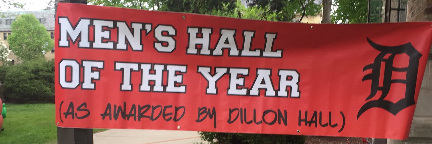 Dillon Hall banner