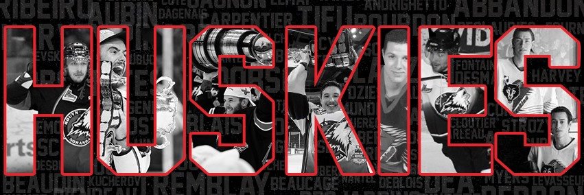 Huskies de Rouyn-Noranda's banner