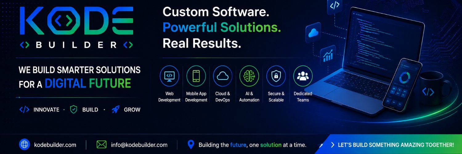 kodebuilder's profile banner image
