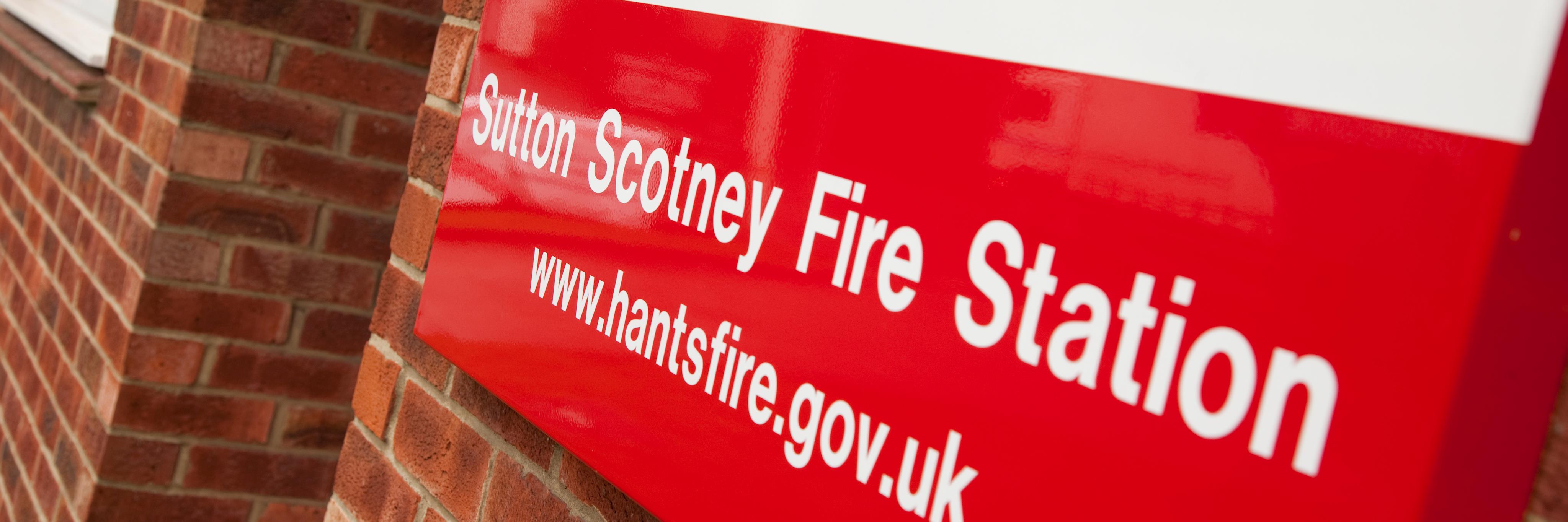 Sutton Scotney Fire banner