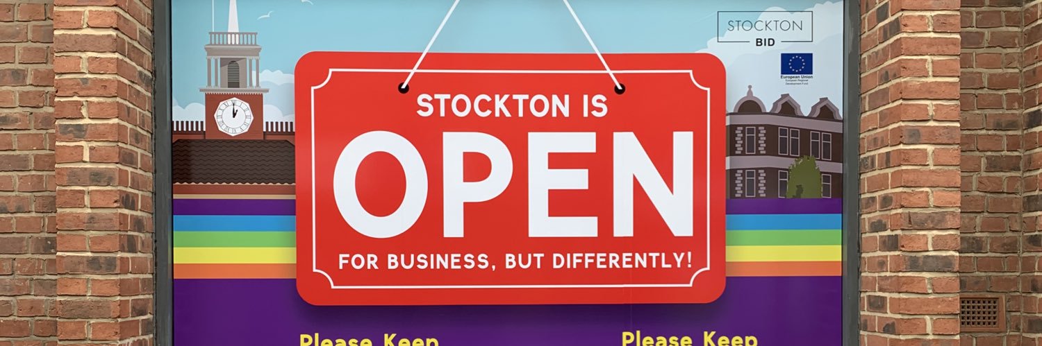 Stockton BID banner