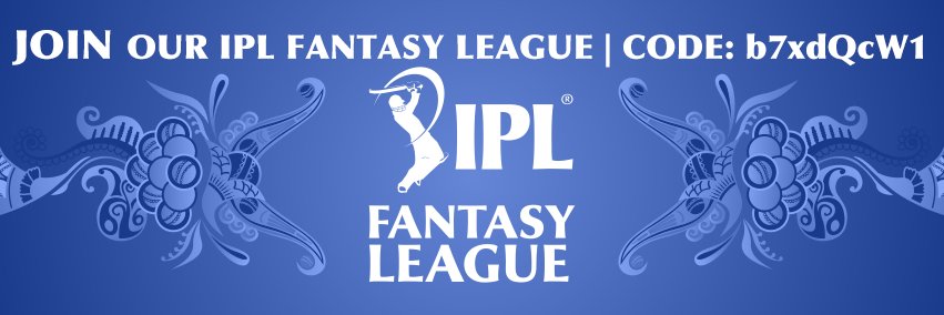 IPL Fantasy League banner