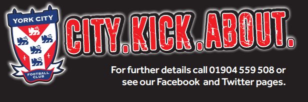 YorkCityKickAbout banner