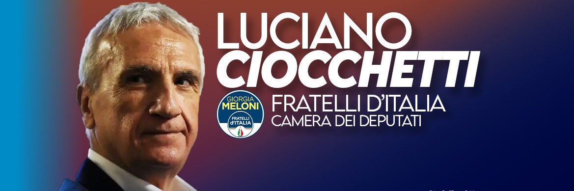 Luciano Ciocchetti banner