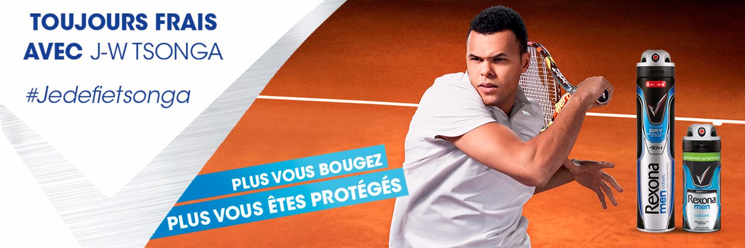 Rexona Men France banner