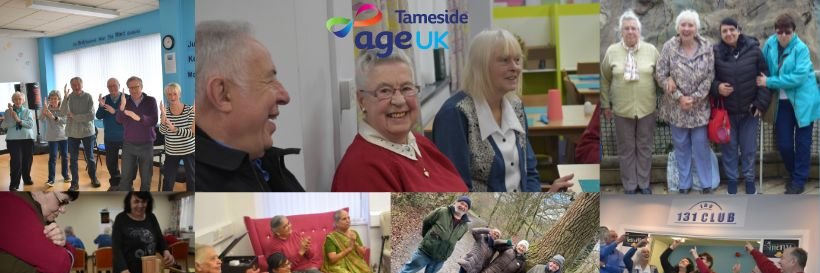 Age UK Tameside banner