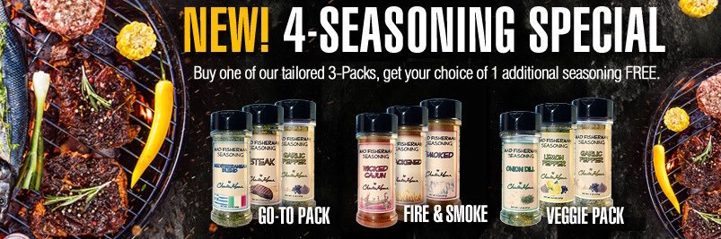 Mad Fisherman Seasoning banner