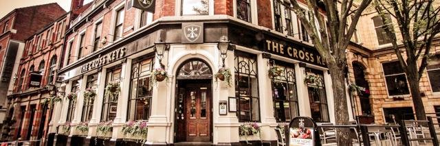 The Cross Keys banner