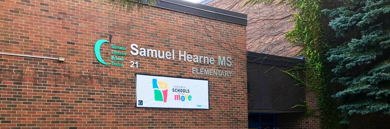 Samuel Hearne Middle School banner