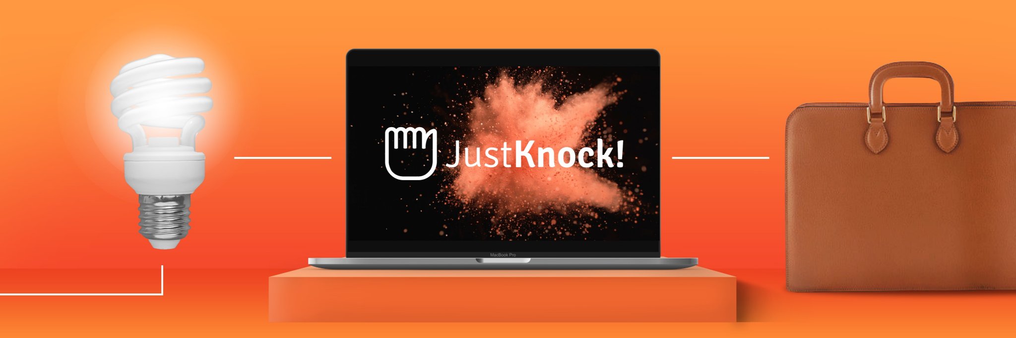Just Knock banner