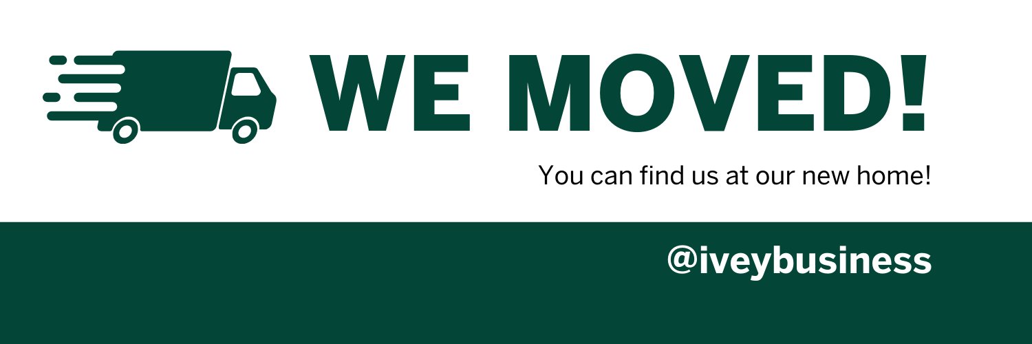 Ivey Alumni Network banner