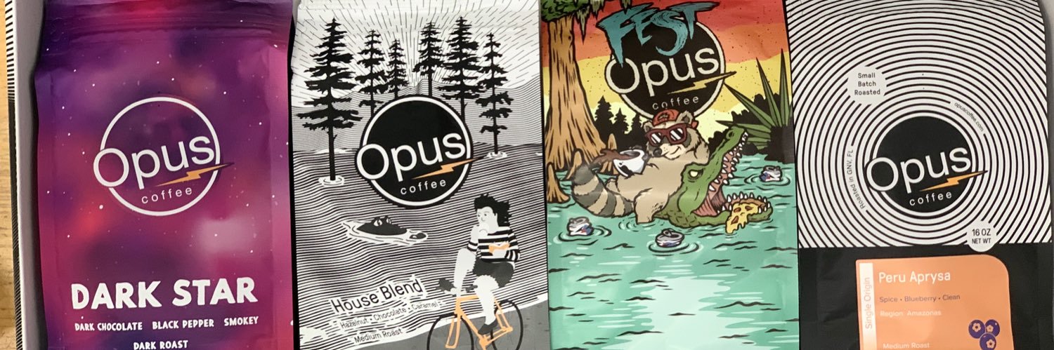 Opus Coffee banner