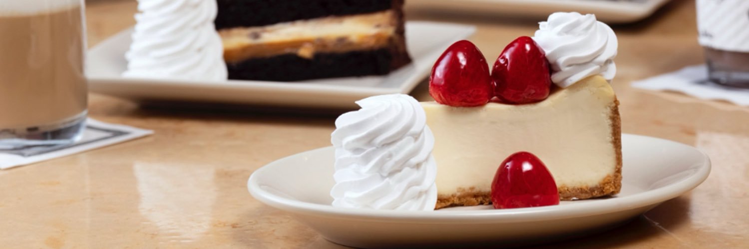 Twitter banner for @Cheesecake
