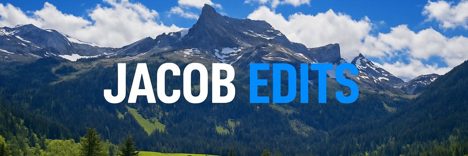 Jacob edits banner