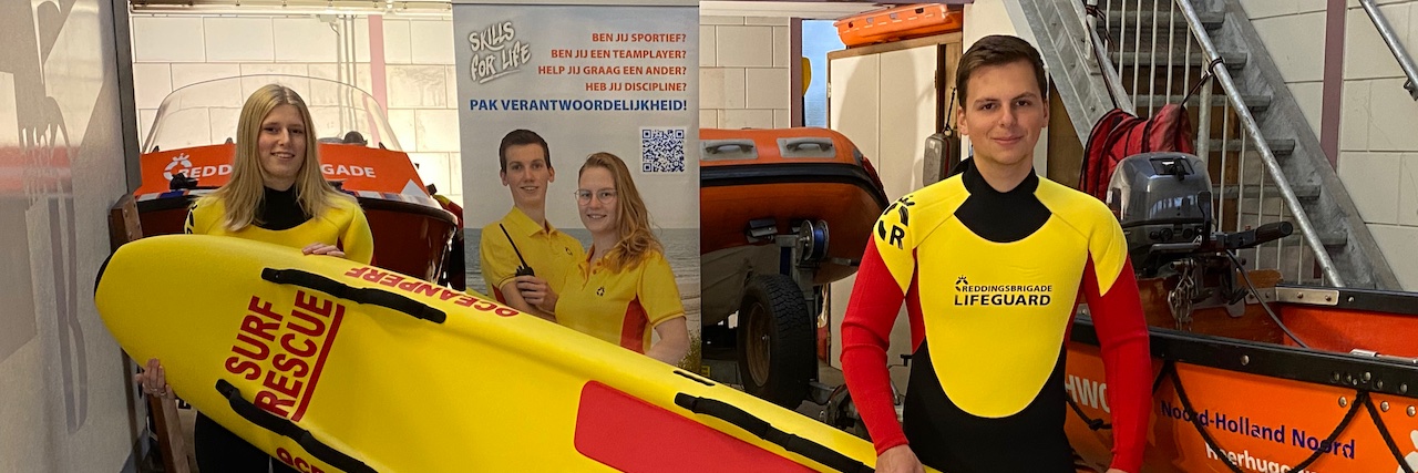 Reddingsbrigade Dijk en Waard banner