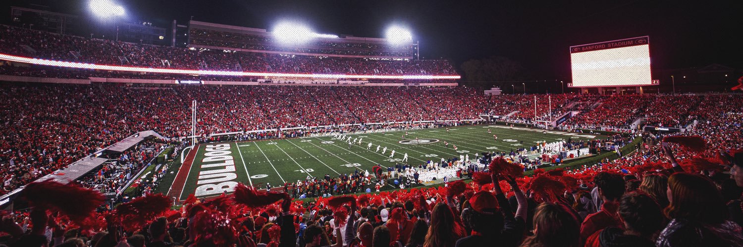 Georgia Football's banner