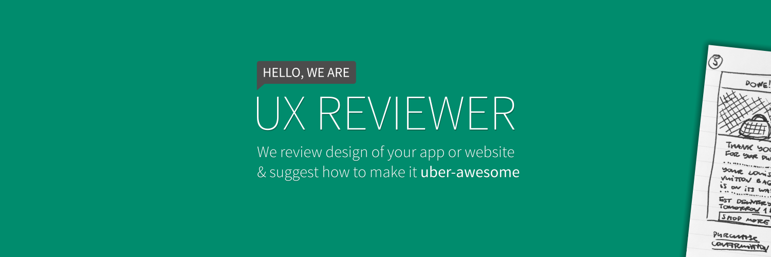 UXReviewer's profile banner image