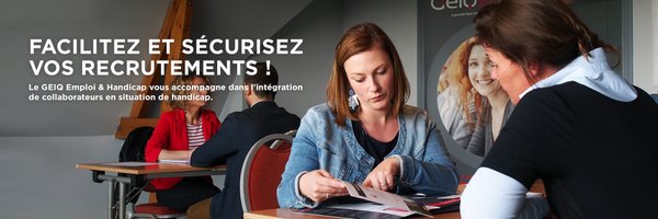 GEIQEmploiHandi Profile Banner