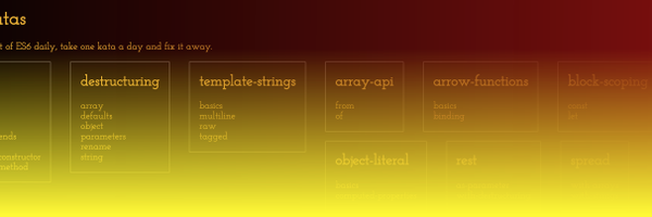 es6katas Profile Banner