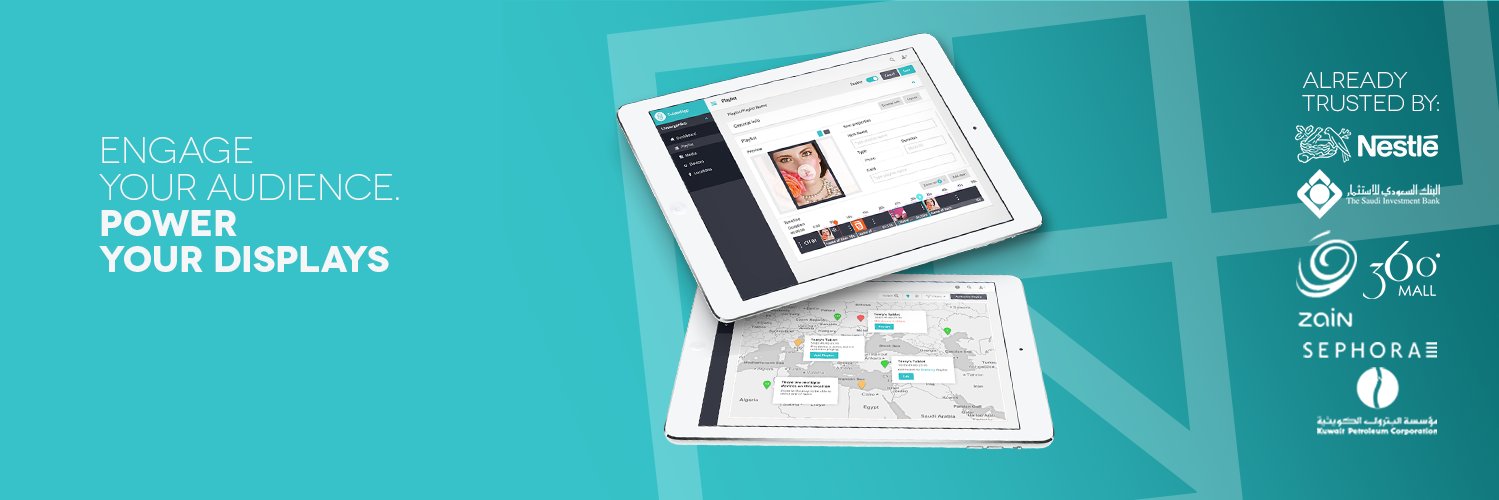 iSignageApp's profile banner image