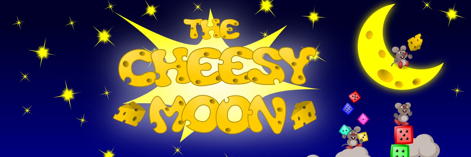 Cheesy Moon banner