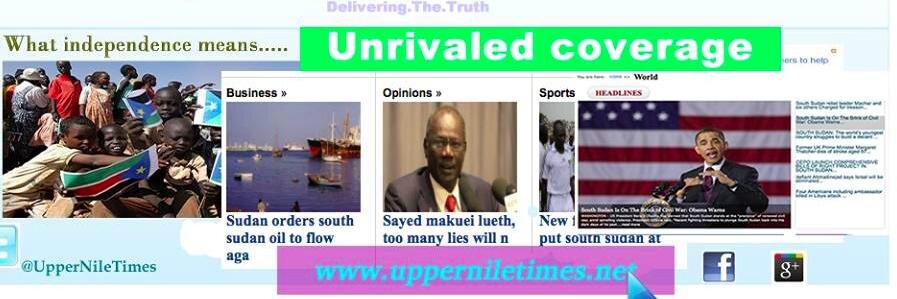 The Upper Nile Times banner