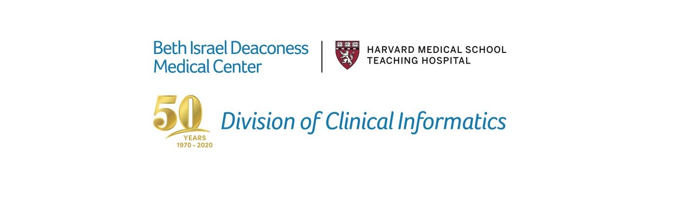 Division of Clinical Informatics at BIDMC banner
