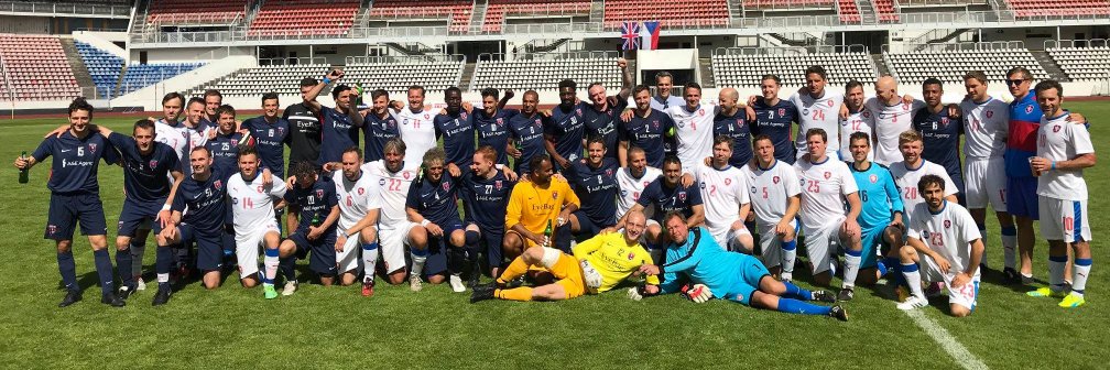 Česká fotbalová reprezentace lékařů banner