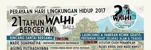 WALHIBali Profile Banner