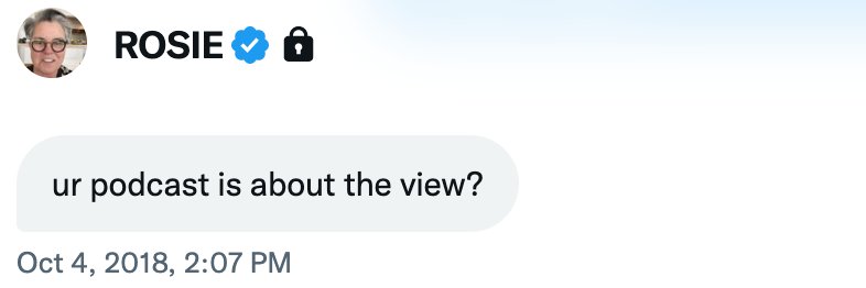 Déjà The View banner