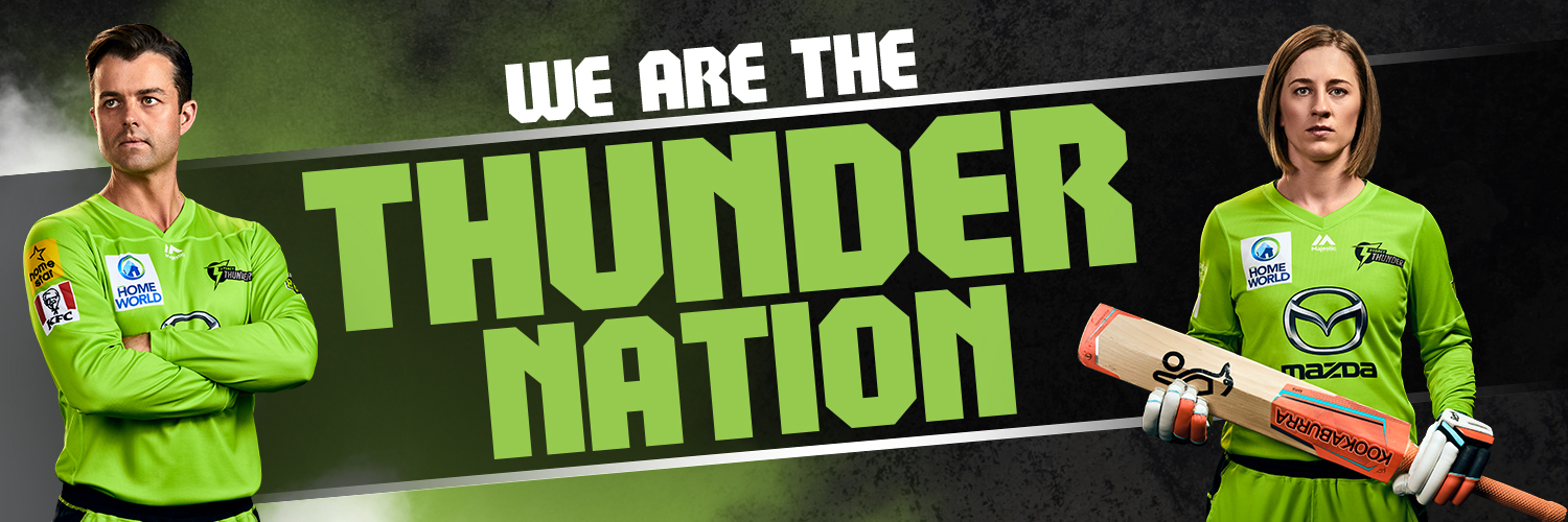 Sydney Thunder WBBL banner