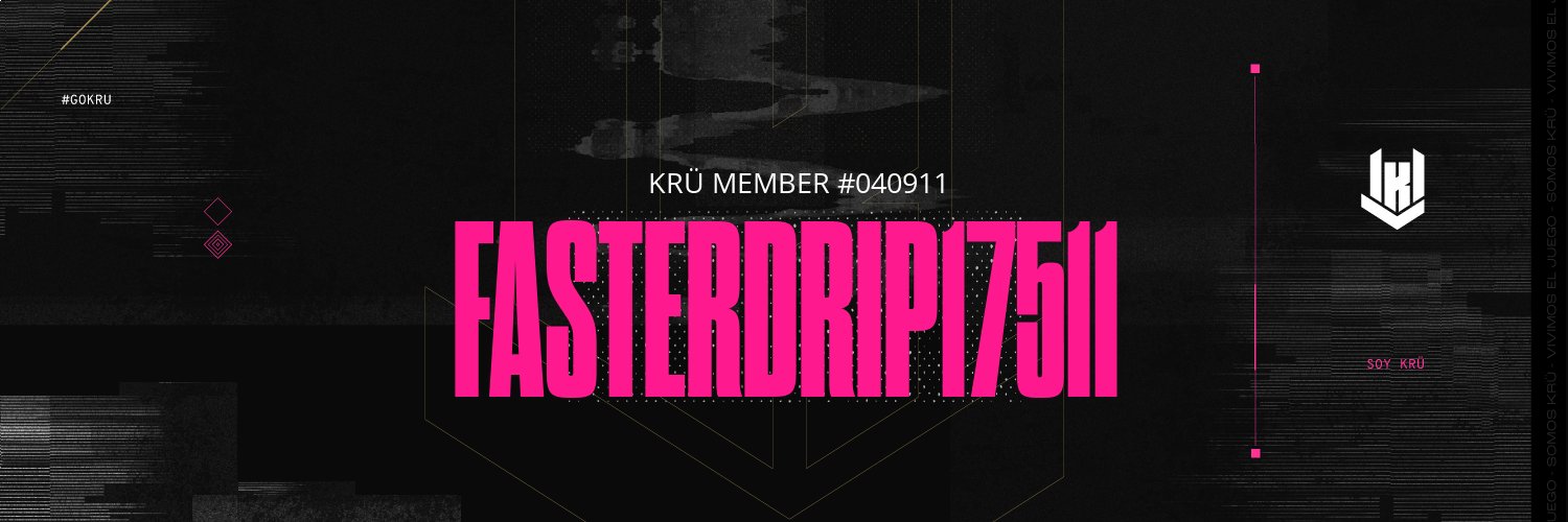 FasterDrip17511's profile banner image