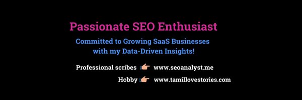 ManikandanNSEO Profile Banner