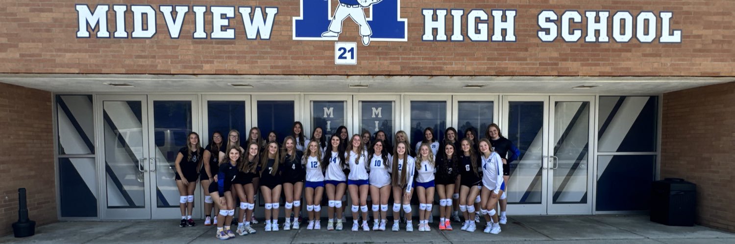 Midview Volleyball banner