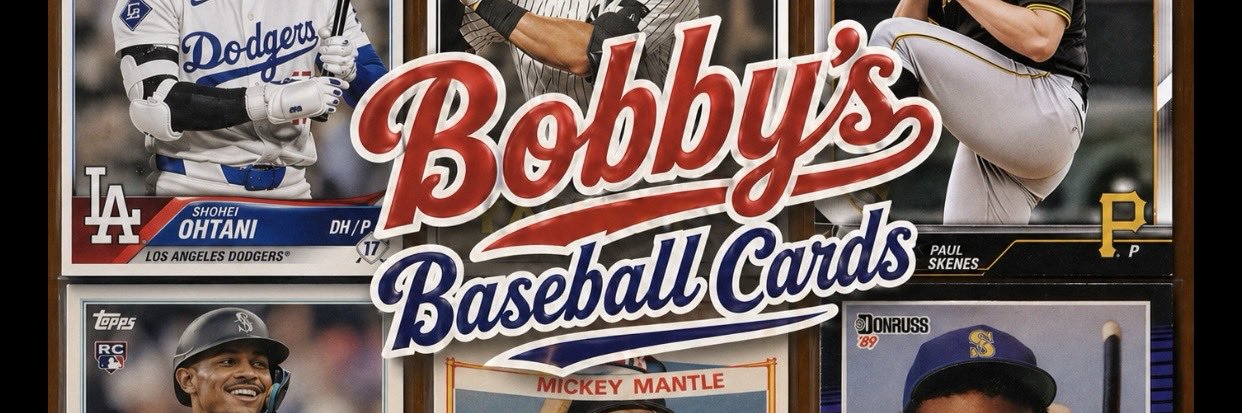 Bobby’s Baseball Cards banner