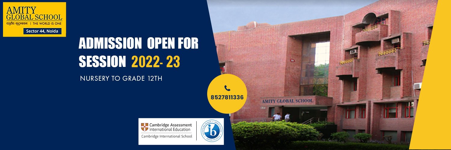 Amity Global School banner