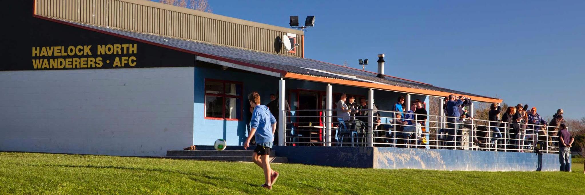 Havelock North Wanderers AFC banner