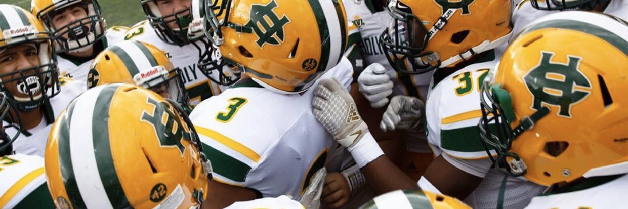 Holy Cross Football banner