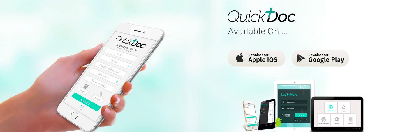 QuickDoc's profile banner image
