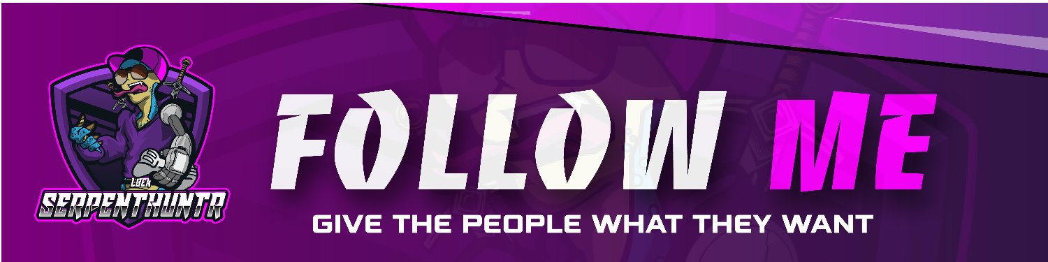 serpenthuntr's profile banner image