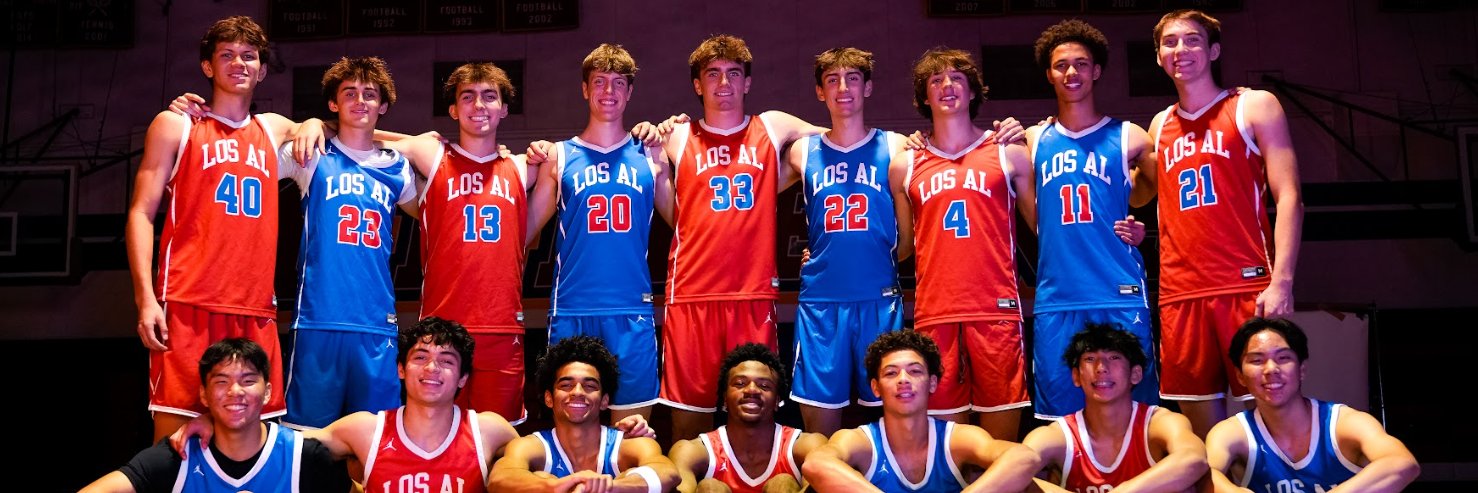 Los Al Boys Basketball banner