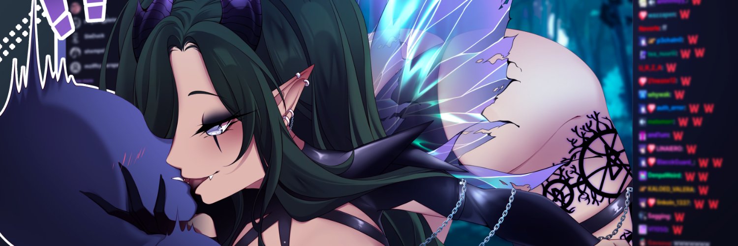 Jinx 🪦🧚‍♀️Death Fairy VTuber banner