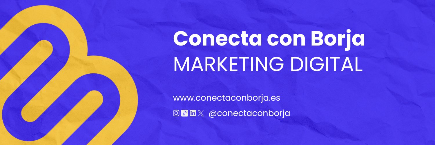 Conecta con Borja 🧲 banner