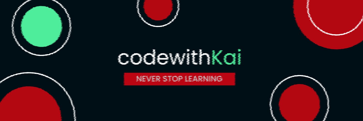 __codewithkai__'s profile banner image