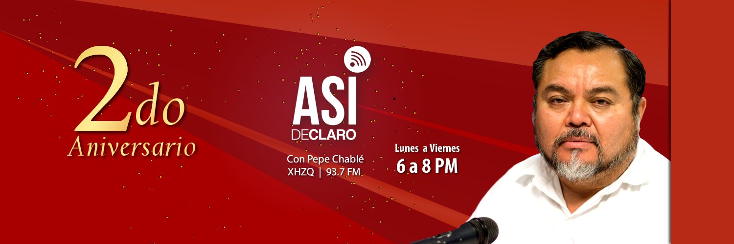Así de Claro banner