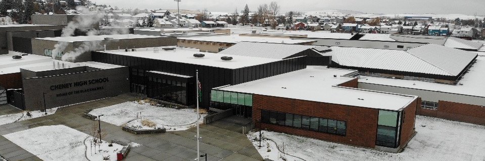 Cheney High School banner