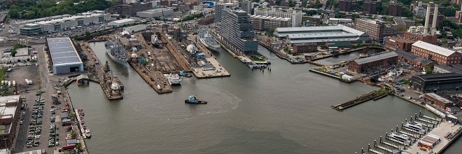 Brooklyn Navy Yard banner