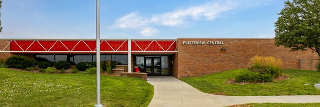 Platteview Central Junior High banner
