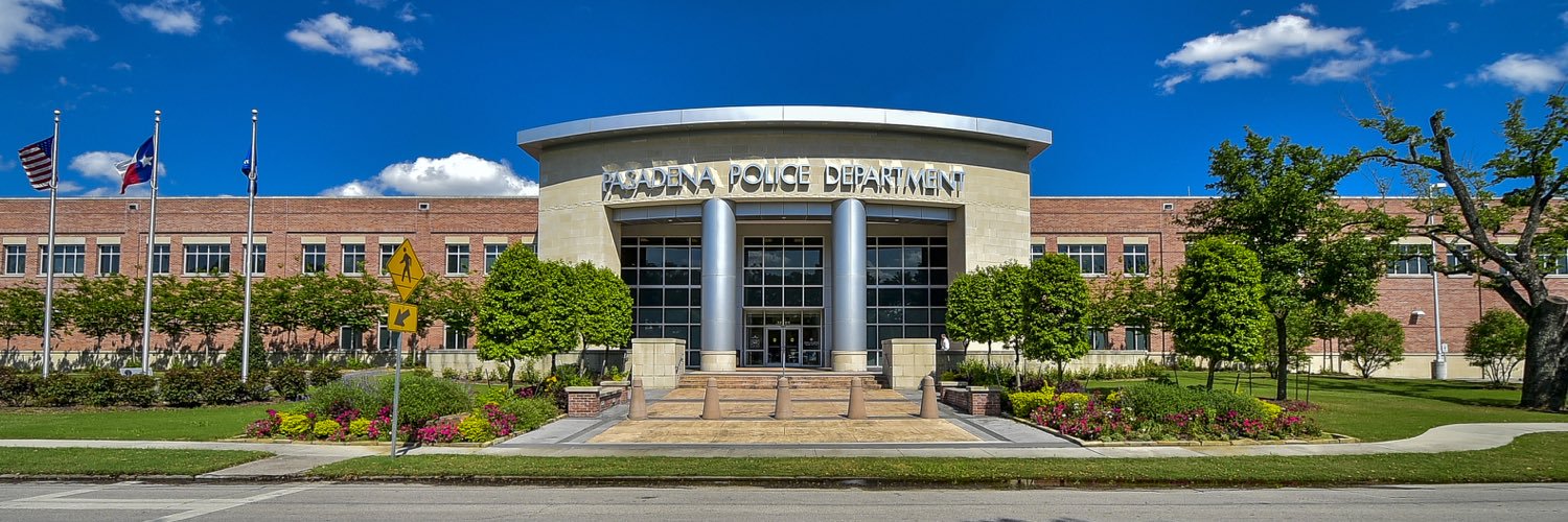 Pasadena Police Department banner