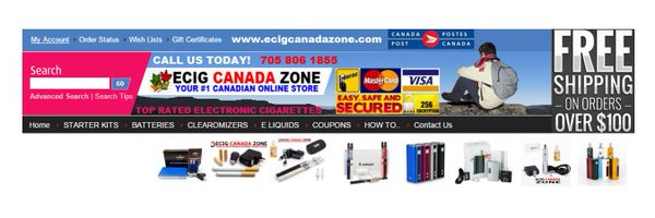 ECIG CANADA ZONE Profile Banner